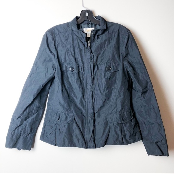 Talbots Peplum Lightweight Coat - Picture 1 of 6